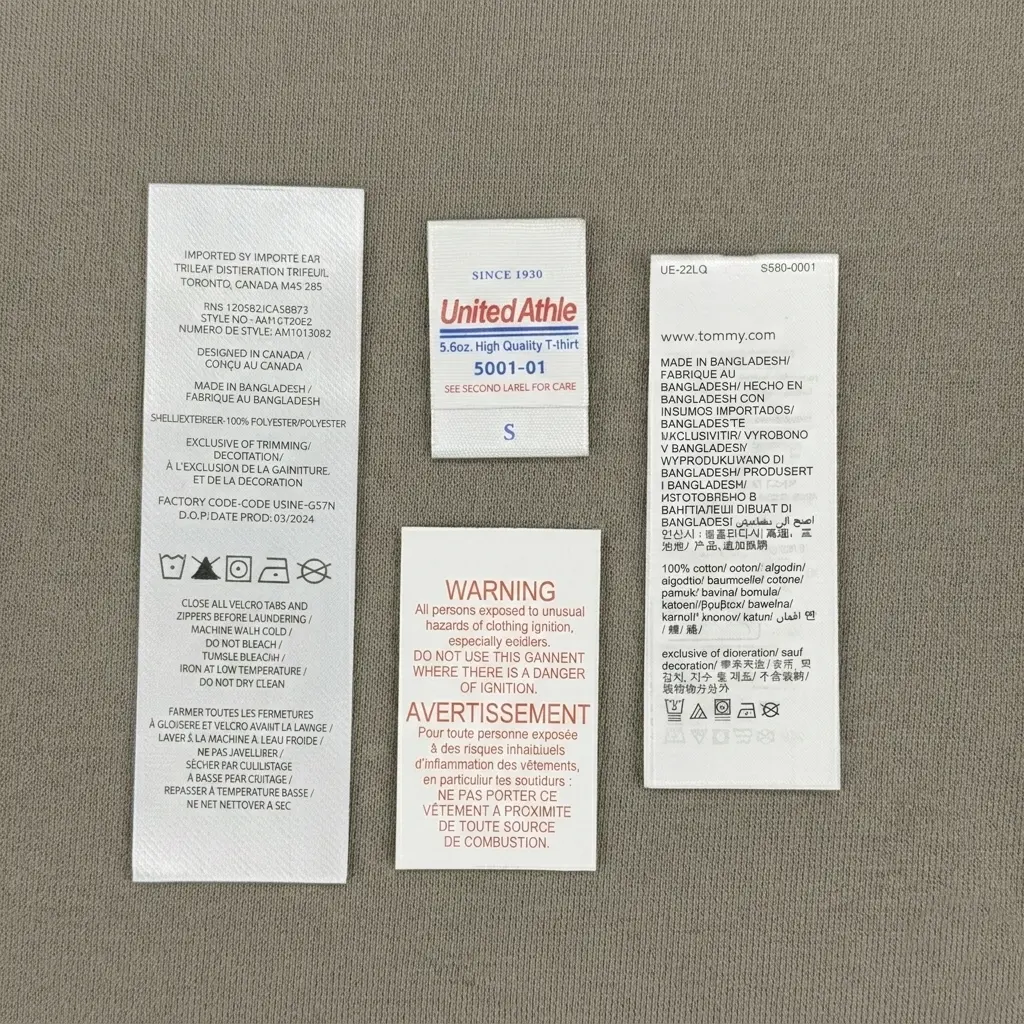 Printed Labels